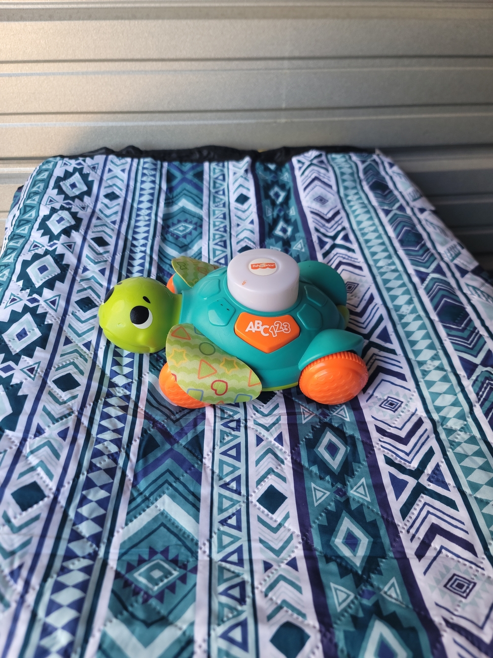 Fisher-Price Interactive ABC Turtle Push Toy